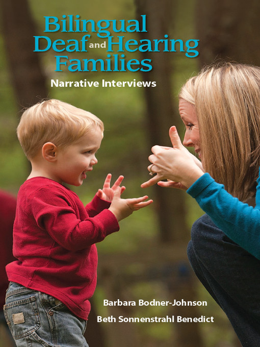 Title details for Bilingual Deaf and Hearing Families by Barbara Bodner-Johnson - Available